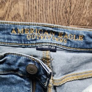 American Eagle Outfitters Light Blue Extreme Flex Jeans